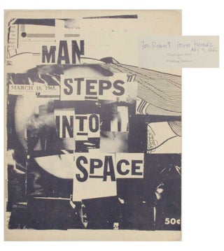 Item #130711 Man Steps Into Space (Signed First Edition). Fielding DAWSON