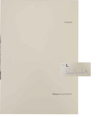 Item #131000 Lovers (Signed Limited Edition). Edward LUCIE-SMITH