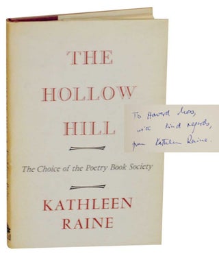 Item #131625 The Hollow Hill and Other Poems 1960-1964 (Signed First Edition). Kathleen RAINE
