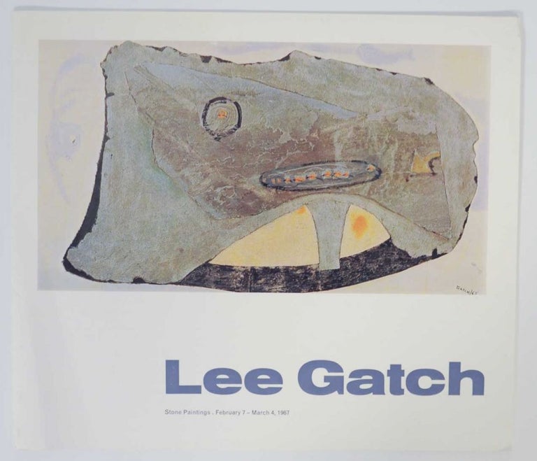 Item #132446 Lee Gatch: Stone Paintings. James A. - Lee Gatch MICHENER.
