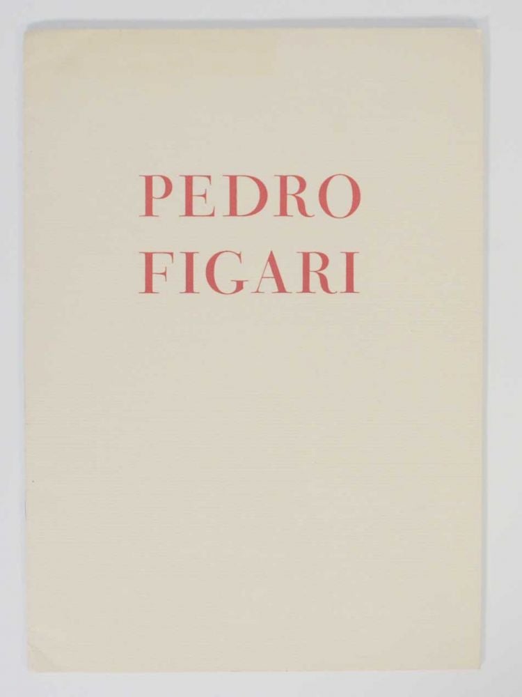 Item #132479 Pedro Figari: 1861-1938. Lincoln - Pedro Figari KIRSTEIN.