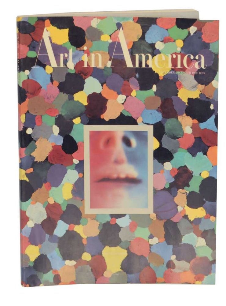 Item #132516 Art In America - November/December 1970 - Volume 58, Number 6. Jean LIPMAN, Robert Rauschenberg, Lucas Samaras.