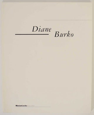 Item #132519 Diane Burko. Lawrence ALLOWAY, Lenore Malen - Diane Burke