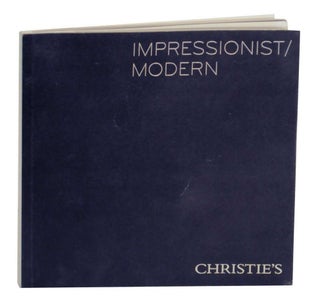 Item #132523 Post-War and Contemporary Art & Impressionist/Modern Highlights Catalog....