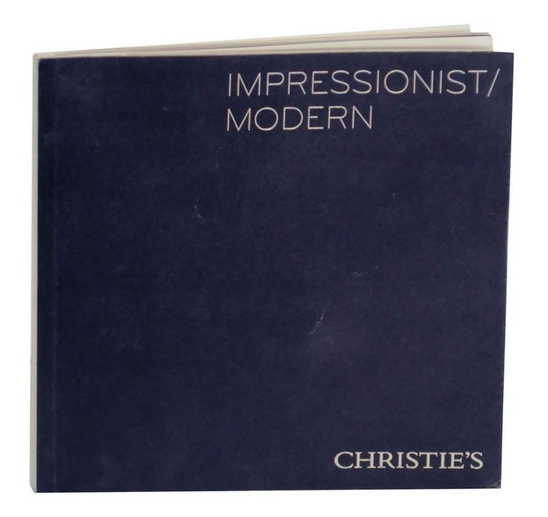 Item #132523 Post-War and Contemporary Art & Impressionist/Modern Highlights Catalog. Christie's.
