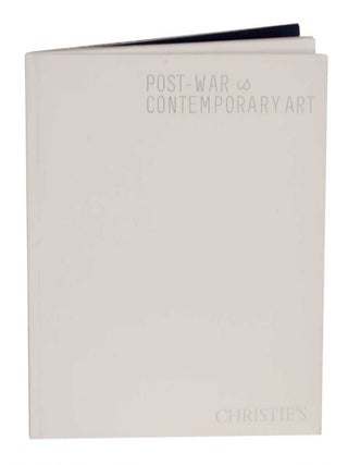 Post-War and Contemporary Art & Impressionist/Modern Highlights Catalog