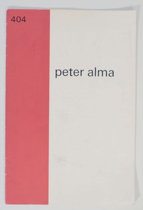 Item #132582 Peter Alma. Peter ALMA