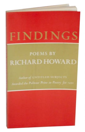 Item #132846 Findings. Richard HOWARD