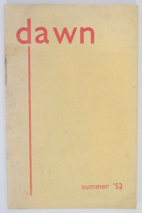 Item #133091 Dawn Summer 1952, Vol. XXVII No. 2. Kingsley AMIS