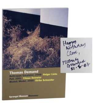 Item #133432 Thomas Demand - Report (Signed First Edition). Thomas DEMAND, Yilmaz Dziewior,...