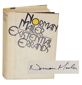Item #134509 Existential Errands (Signed First Edition). Norman MAILER