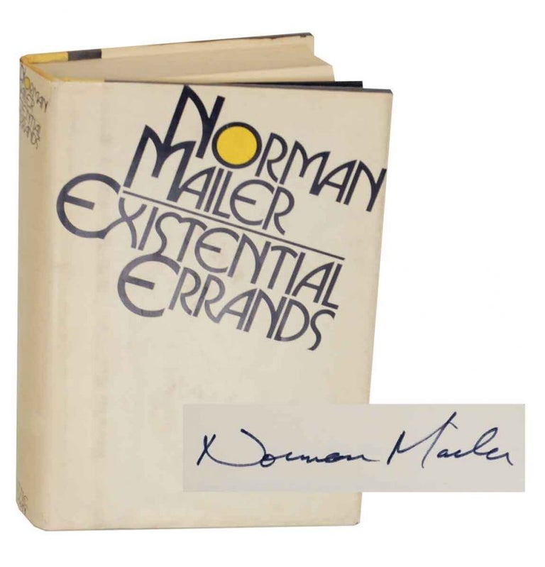 Item #134509 Existential Errands (Signed First Edition). Norman MAILER.