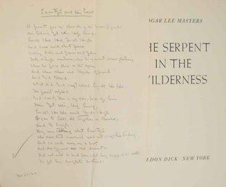 The Serpent In The Wilderness (Signed Limited Edition)