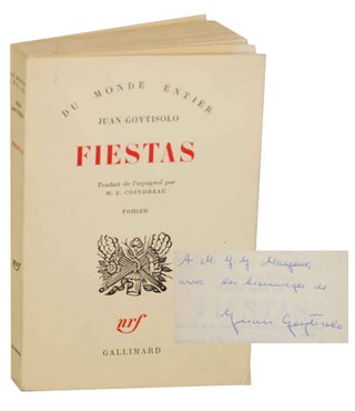 Fiestas (Signed First Edition. Juan GOYTISOLO.