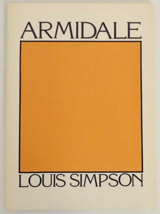 Item #135546 Armidale. Louis SIMPSON