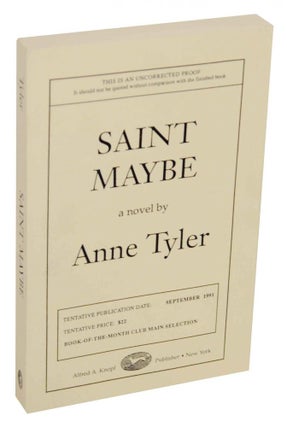 Item #136562 Saint Maybe. Anne TYLER