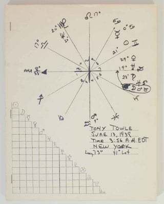 Item #137226 Lines for the New Year: Poems 1963-65. Tony TOWLE