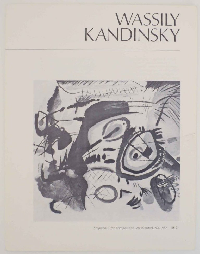Item #137322 Wassily Kandinsky. Wassily KANDINSKY, I. Michael Danoff.