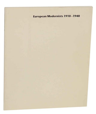 Item #137694 European Modernists 1910-1940. Steven NASH