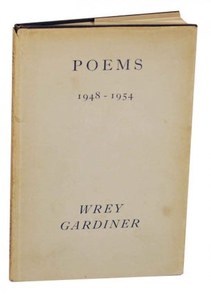 Item #137949 Poems 1948-1954. Wrey GARDINER