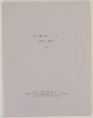 Item #138005 Acquisitions 1975-1977. Sharon DENTON, compiler