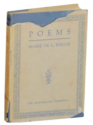Item #138031 Poems. Marie de L. WELCH