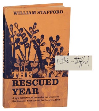 Item #138131 The Rescued Year (Signed First Edition). William STAFFORD