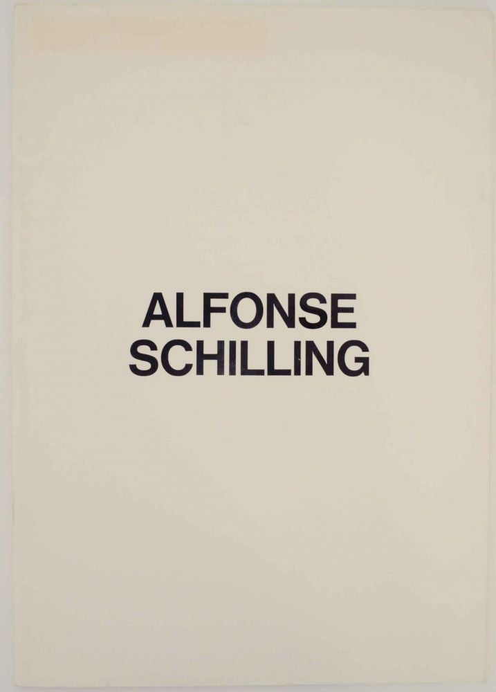 Item #139450 Alfonse Schilling. Alfonse SCHILLING.