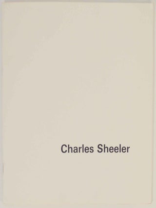 Item #139606 Charles Sheeler: A Retrospective Exhibition. Charles SHEELER, Donn L. Young