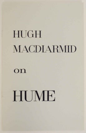 Item #140114 The Man of (almost) Independent Mind. Hugh MacDIARMID