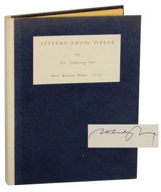 Item #140322 Letters From Helge (Signed First Edition). Siv Cedering FOX