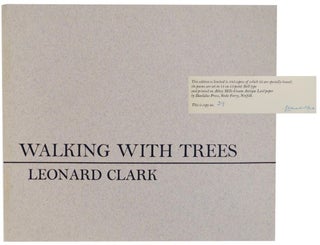 Item #140714 Walking With Trees (Signed Limited Edition). Leonard CLARK
