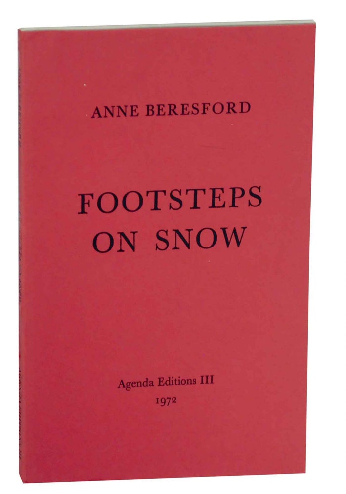 Item #140997 Footsteps on Snow. Anne BERESFORD.