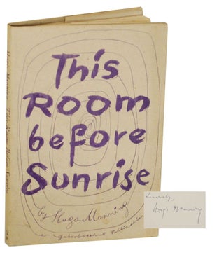 Item #141208 This Room Before Sunrise (Signed First Edition). Hugo MANNING