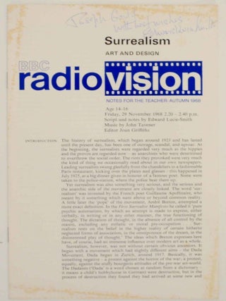 Item #141766 Surrealism: Art and Design. Edward LUCIE-SMITH