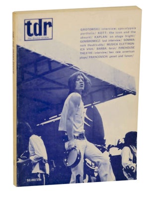 Item #142300 TDR The Drama Review Volume 14 Number 1 - T45 Fall 1969. Erica MUNK