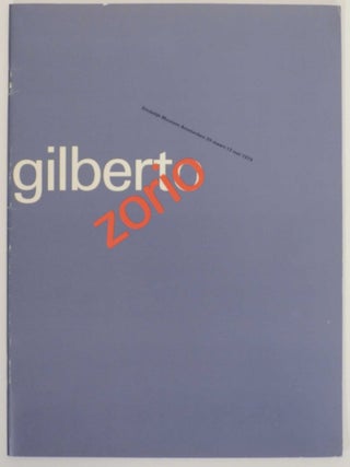 Item #142783 Gilberto Zorio. Gilberto ZORIO, Jean Christophe Ammann