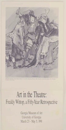 Item #143245 Art in the Theatre: Freddy Wittop, a Fifty-Year Retrospective. Freddy WITTOP,...