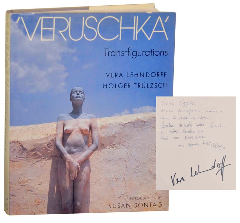 Item #143474 Veruschka Trans-Figurations (Signed First Edition). Vera LEHNDORFF, Holger Trulzsch.