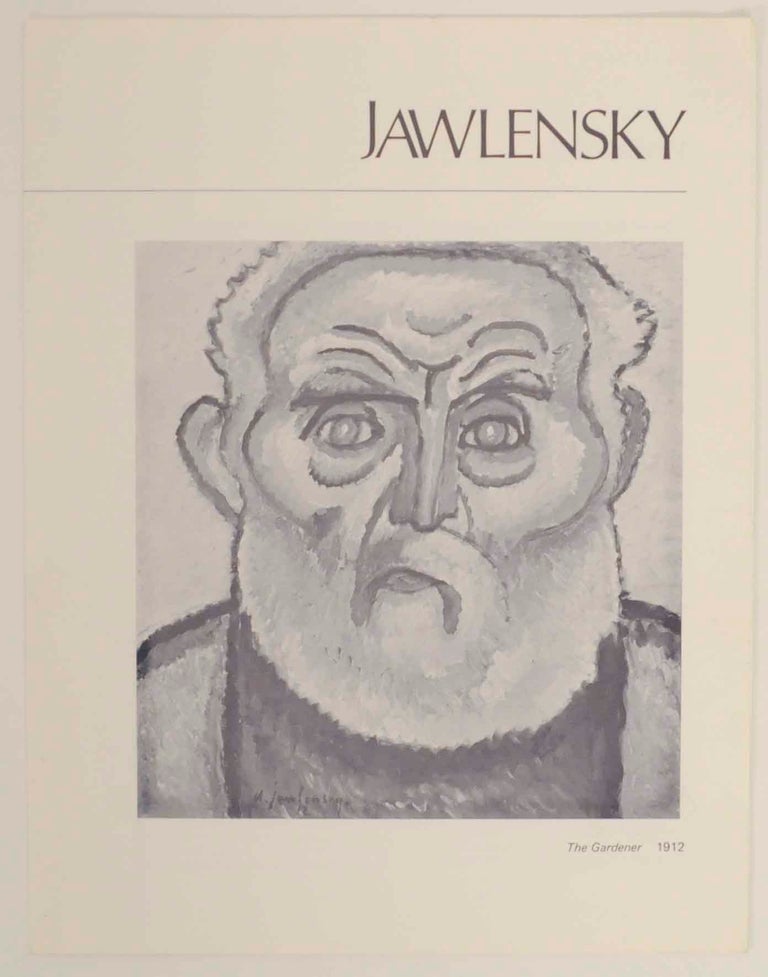 Item #143707 Jawlensky. Alexei VON JAWLENSKY, I. Michael Danoff.