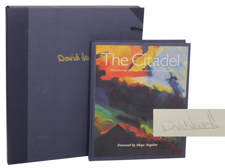 Item #143732 The Citadel: The Paintings of David Leverett from 1988 to 1994 (Signed Limited Edition). David LEVERETT, Maya Angelou.