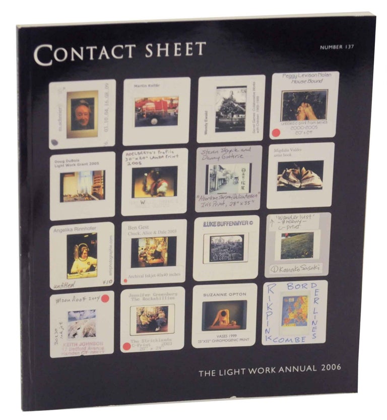 Item #144248 Contact Sheet 137 - Light Work Annual 2006. Jeffrey HOONE.