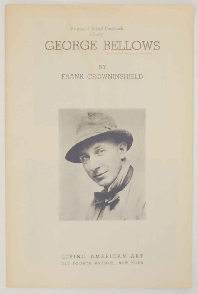 Item #144403 George Bellows. Frank - George Bellows CROWNINSHIELD.