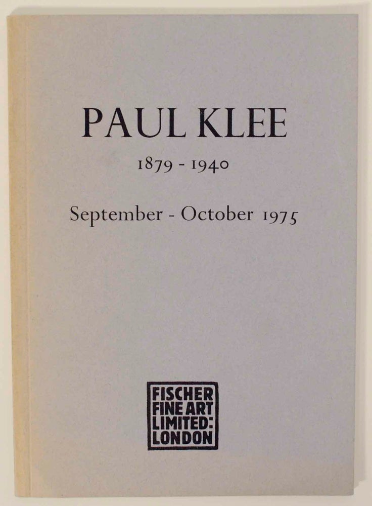 Item #144876 Paul Klee 1879-1940. Paul KLEE.