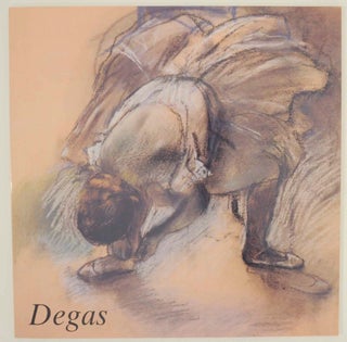 Item #145218 Paintings Pastels and Drawings by Edgar Degas. Edgar DEGAS, Richard Kendall