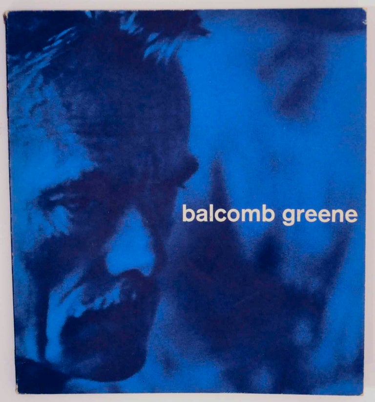 Item #145226 Balcomb Green. Balcomb GREENE, John I. H. Bauer.