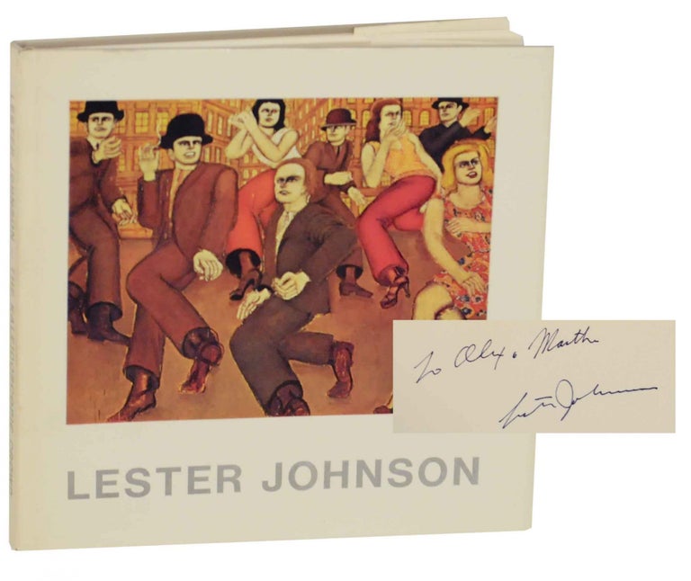 Item #145241 The Kaleidoscopic Crowd: Paintings 1970-1974 (Signed First Edition). Lester JOHNSON.