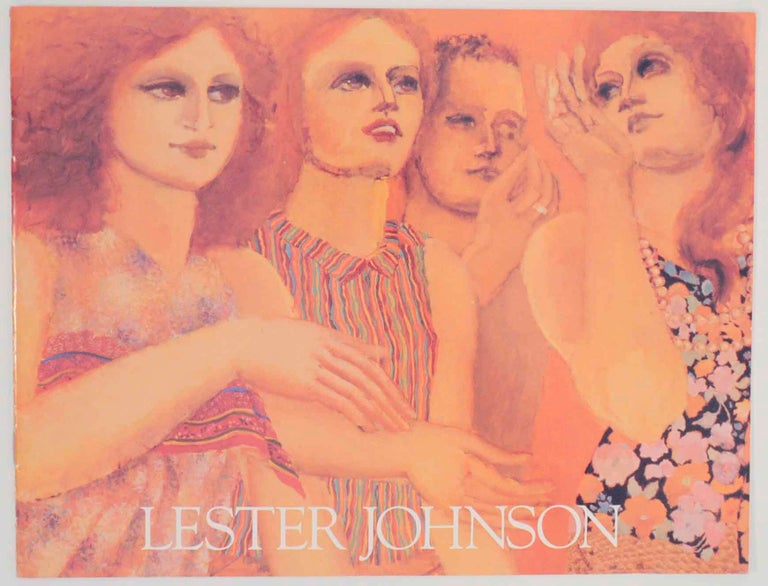 Item #145242 Lester Johnson: Recent Paintings From the Gold Series, Oils, Watercolors, Pastels, and Original Prints. Lester JOHNSON.