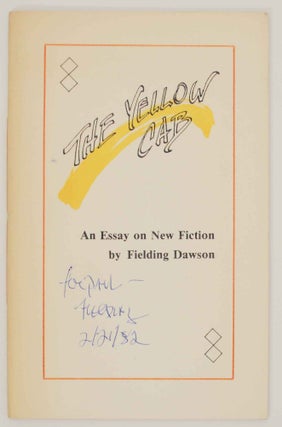 Item #145268 The Yellow Cab (Signed First Edition). Fielding DAWSON