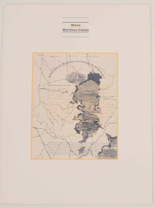 Item #145646 Maria Martinez-Canas: Imagen Escrita. Maria MARTINEZ-CANAS, Vicki Goldberg